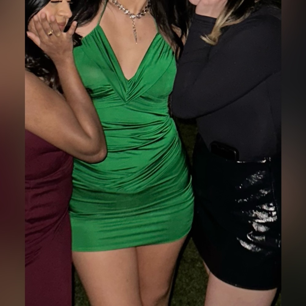 Emerald Green Dress